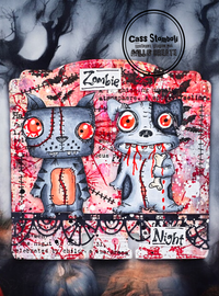 AALL & Create - A7 - Clear Stamps - 1202 - Janet Klein - Zombie Night