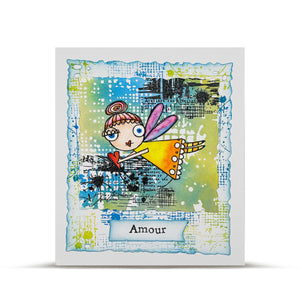 AALL & Create - A7 - Clear Stamps - 1266 - Autour De Mwa - Midnight Arcs