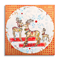 AALL & Create - A6 - Clear Stamps - 1223 - Author De Mwa - Angelic Deer Guardians