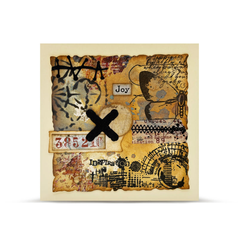 AALL & Create - Stencil - 6x6 - Autour De Mwa - PC-244 - Astral Echoes