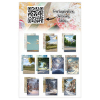 AALL & Create - Design Papers - A5 - PA-34 - Seasoned Trails - Autour De Mwa