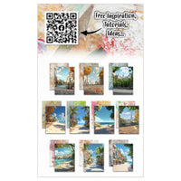 AALL & Create - Design Papers - A6 - PA-38 - Sun-Kissed Streets- Autour De Mwa
