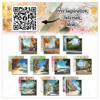 AALL & Create - Design Papers - 6 x 6 - PA-39 - Tropical Alleyways - Autour De Mwa