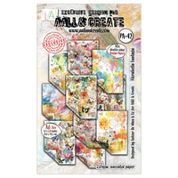 AALL & Create - Design Papers - A6 - PA-42 - Florabella Fantasia - Autour De Mwa