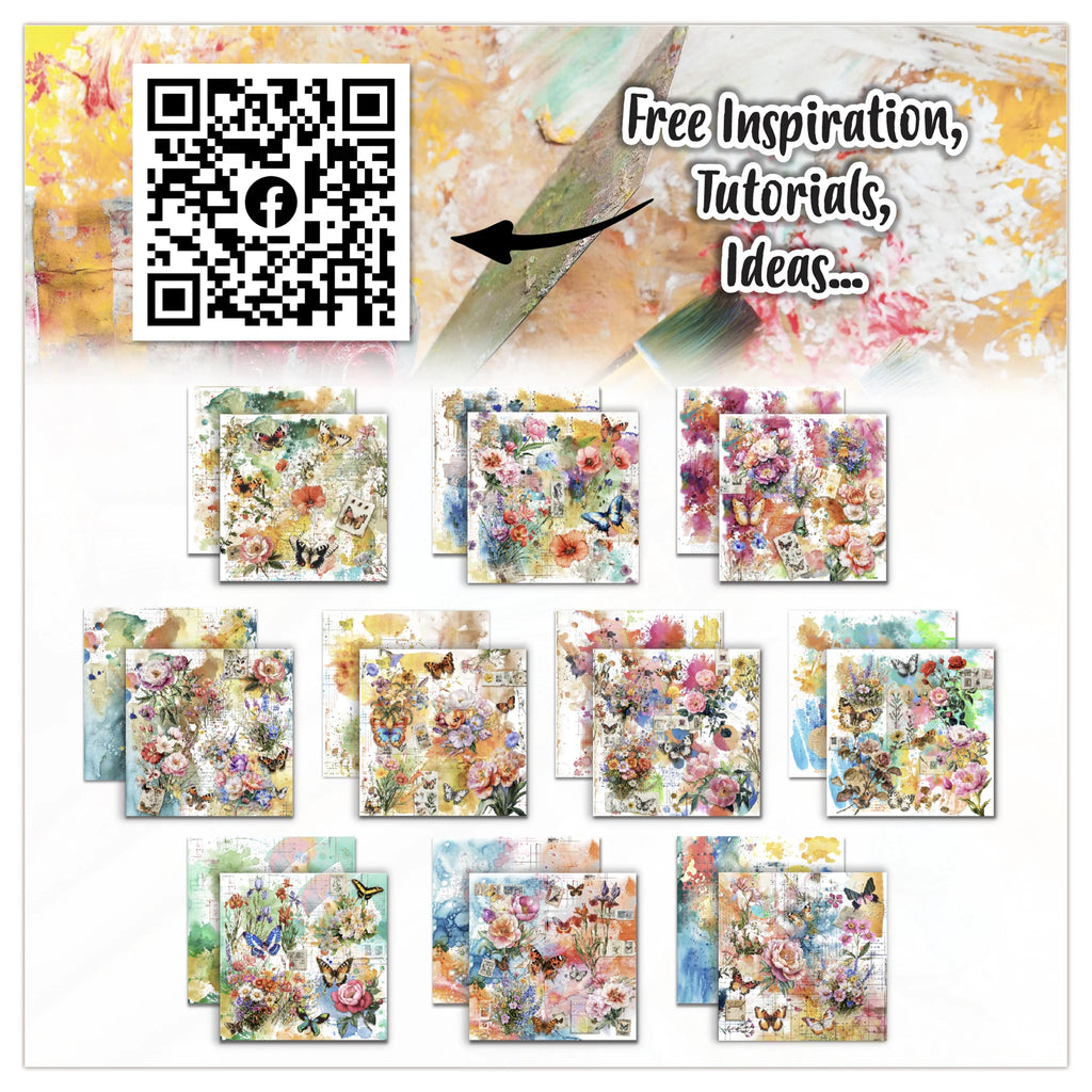 AALL & Create - Design Papers - 6 x 6 - PA-43 - Sunroom Drift - Autour De Mwa