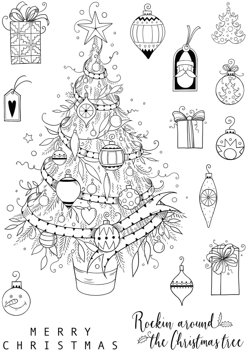 Pink Ink Designs - Clear Photopolymer Stamps - Oh Christmas Tree