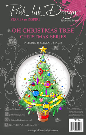 Pink Ink Designs - Clear Photopolymer Stamps - Oh Christmas Tree