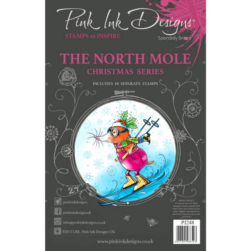 Pink Ink Designs - Clear Photopolymer Stamps - The North Mole