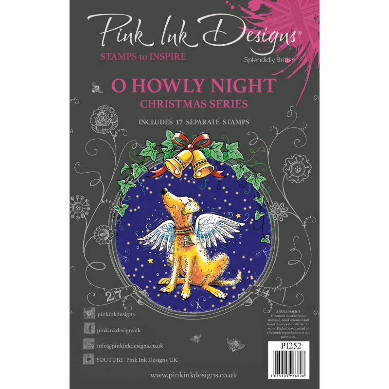 Pink Ink Designs - Clear Photopolymer Stamps - O Howly Night