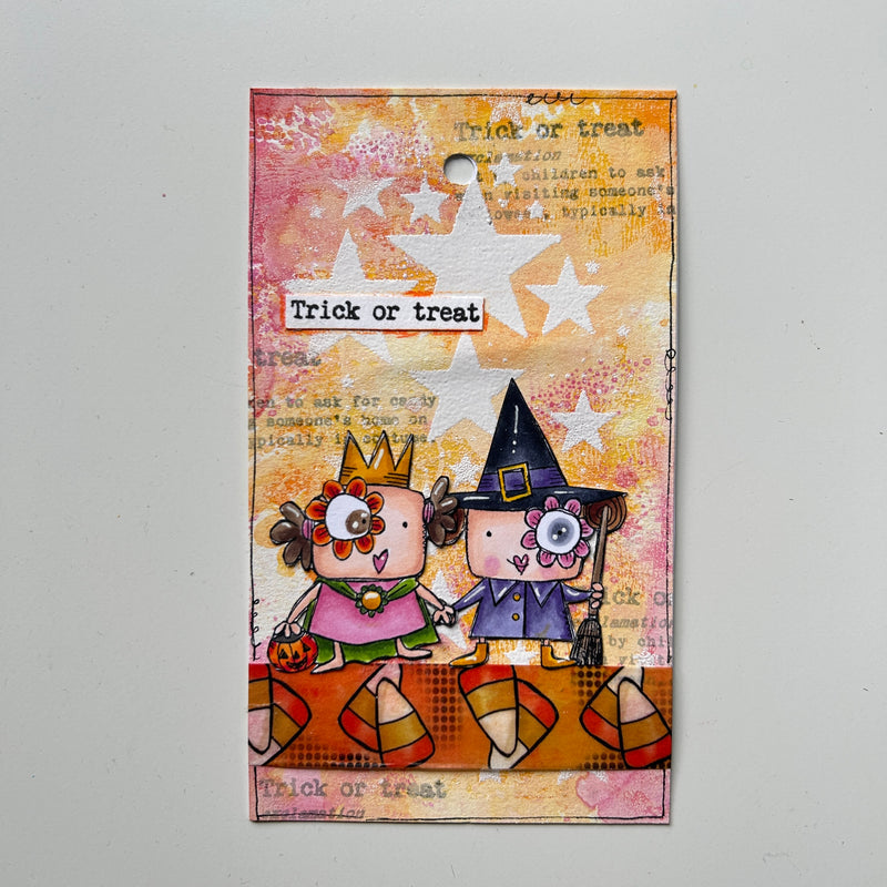 AALL & Create - A7 - Clear Stamps- 956 - Janet Klein - Define Halloween