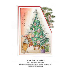 Pink Ink Designs - Clear Photopolymer Stamps - Oh Christmas Tree