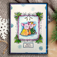 Pink Ink Designs - Clear Photopolymer Stamps - Pigs in Blankets