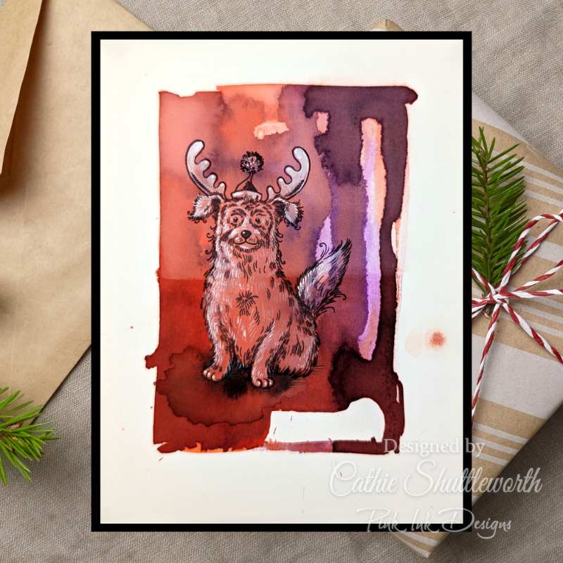 Pink Ink Designs - Clear Photopolymer Stamps - I Identify as Reindeer