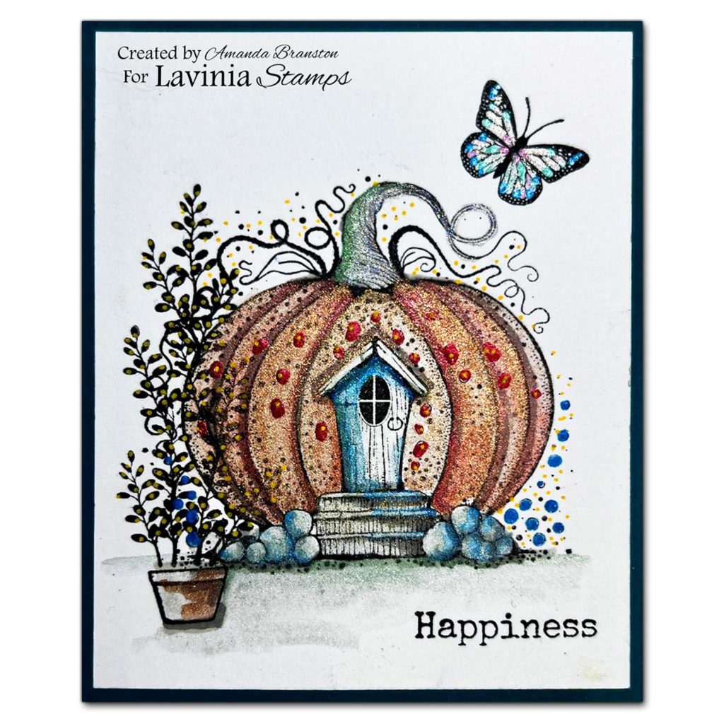 Lavinia - Clear Polymer Stamp - Pumpkin Lodge - LAV818