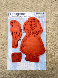 IndigoBlu - A6 - Cling Mounted Stamp - Robyn
