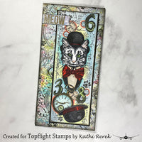 Studio Light - Grunge - Clear Stamp - Cat Gentlemen