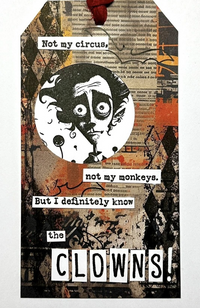 IndigoBlu - A6 - Cling Mounted Stamp - Spooky Grandpa