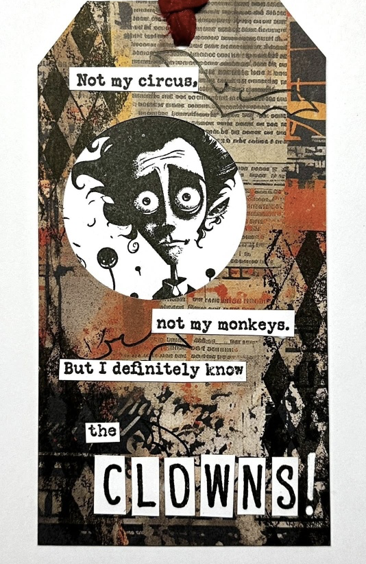 IndigoBlu - A6 - Cling Mounted Stamp - Spooky Dad