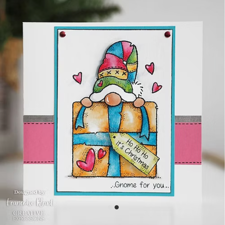 Woodware - Clear Stamps - A6 - Gnome Gift