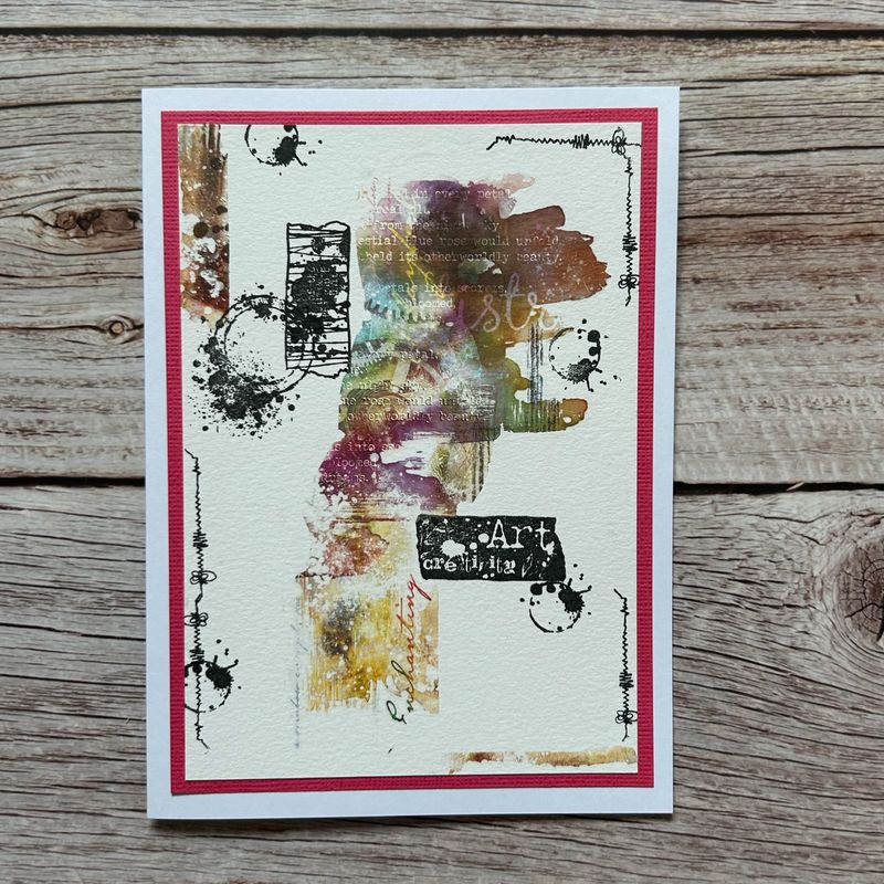 AALL & Create - A8 - Clear Stamps - 1159 - Autour De Mwa - Stripz