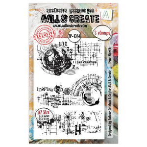 AALL & Create - A7 - Clear Stamps - 1264 - Autour De Mwa - Arts Stellar