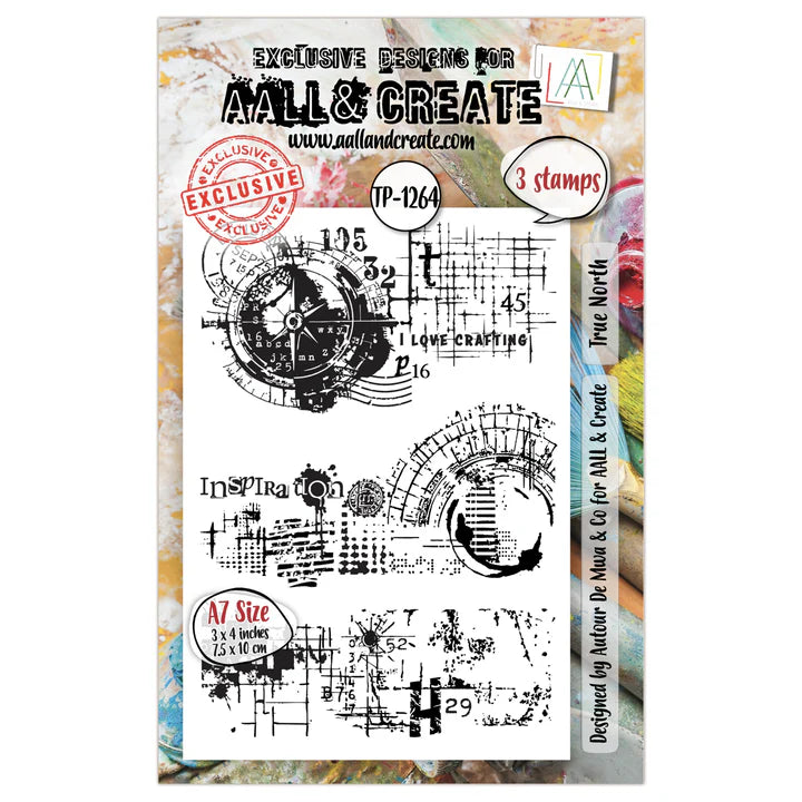 AALL & Create - A7 - Clear Stamps - 1264 - Autour De Mwa - Arts Stellar