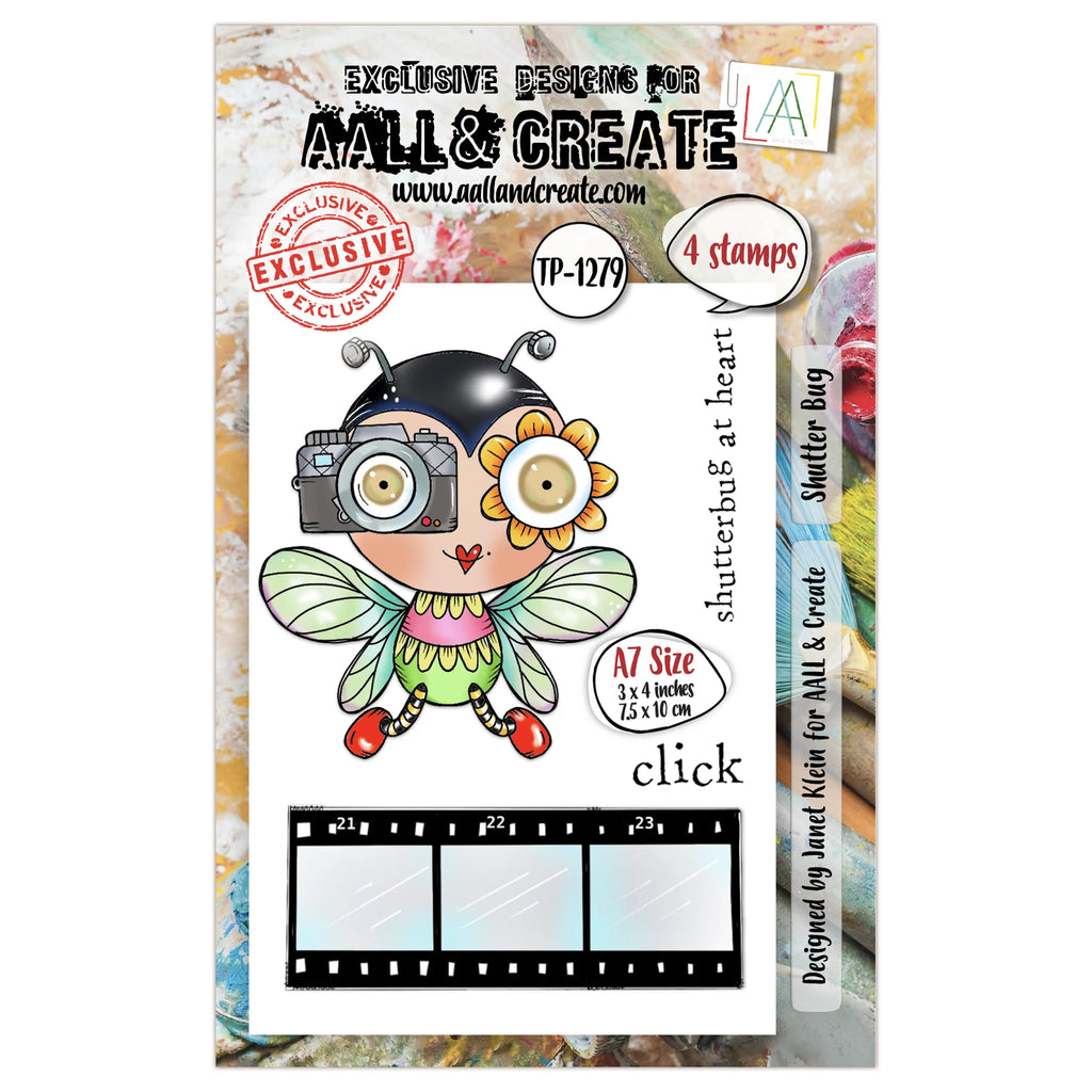 AALL & Create - A7 - Clear Stamps - 1279 - Janet Klein - Shutter Bug