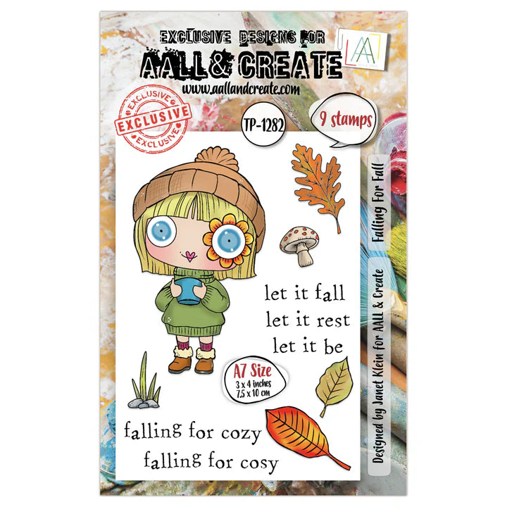 AALL & Create - A7 - Clear Stamps - 1282 - Janet Klein - Falling of Fall