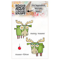 AALL & Create - A7 - Clear Stamps - 1312 - Janet Klein - Moose-ltoe
