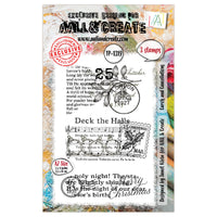 AALL & Create - A7 - Clear Stamps - 1319 - Janet Klein - Carols and Cancellations