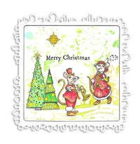 AALL & Create - A7 - Clear Stamps - 1217 - Autour De Mwa - Twinkling Pines