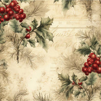 Creative Expressions - 8 x 8 Paper Pad - Vintage Christmas - Taylor Made Journals