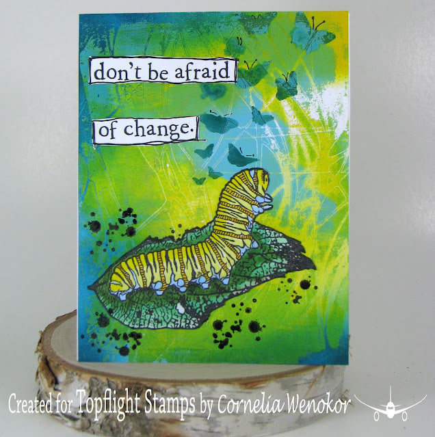 Visible Image - A6 - Clear Polymer Stamp Set - Change is Coming