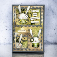 AALL & Create - A7 - Clear Stamps - 1265 - Autour De Mwa - Dynamics