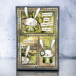 AALL & Create - A7 - Clear Stamps - 1265 - Autour De Mwa - Dynamics