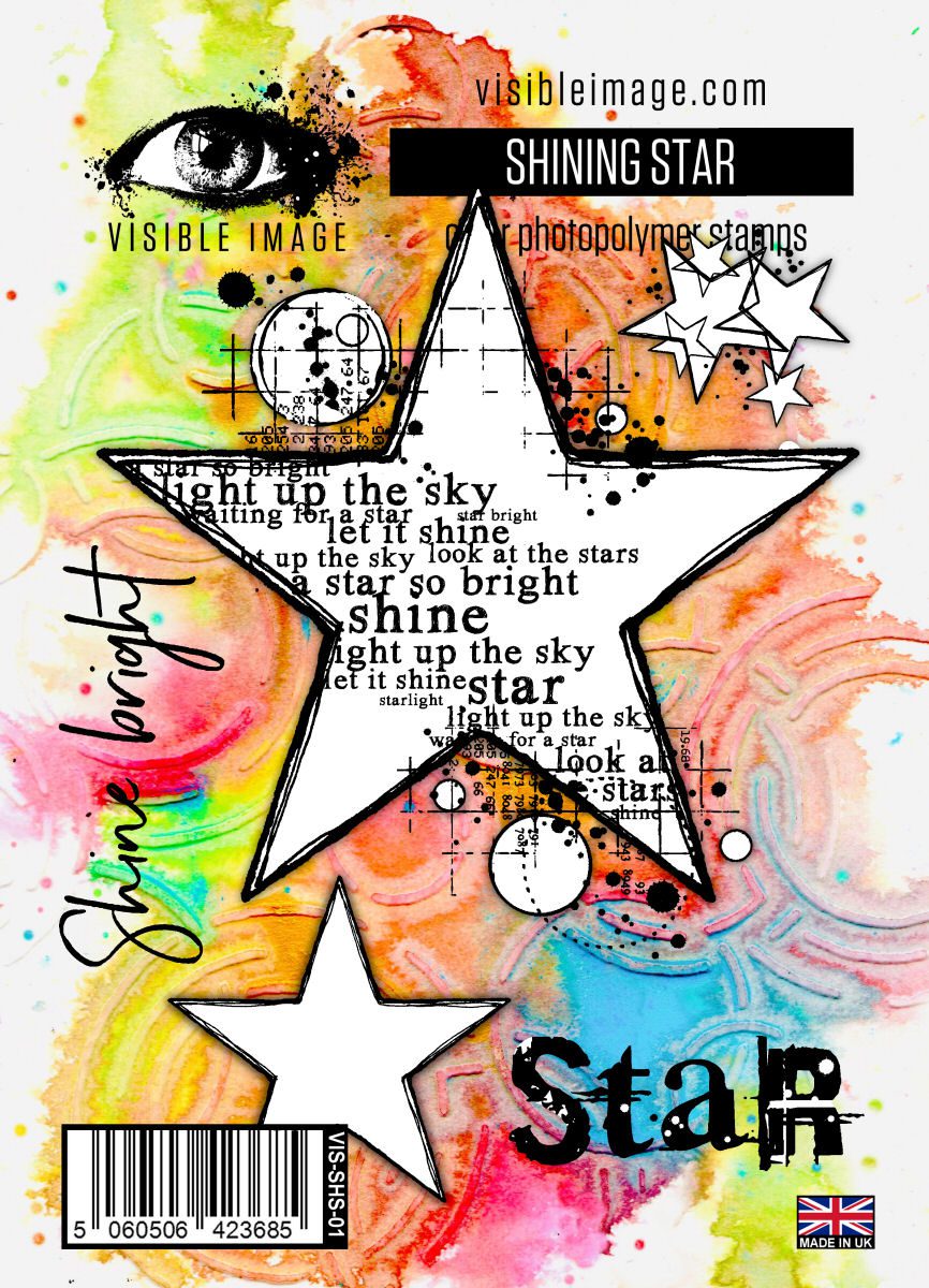 Visible Image - Shining Star - Clear Polymer Stamp Set