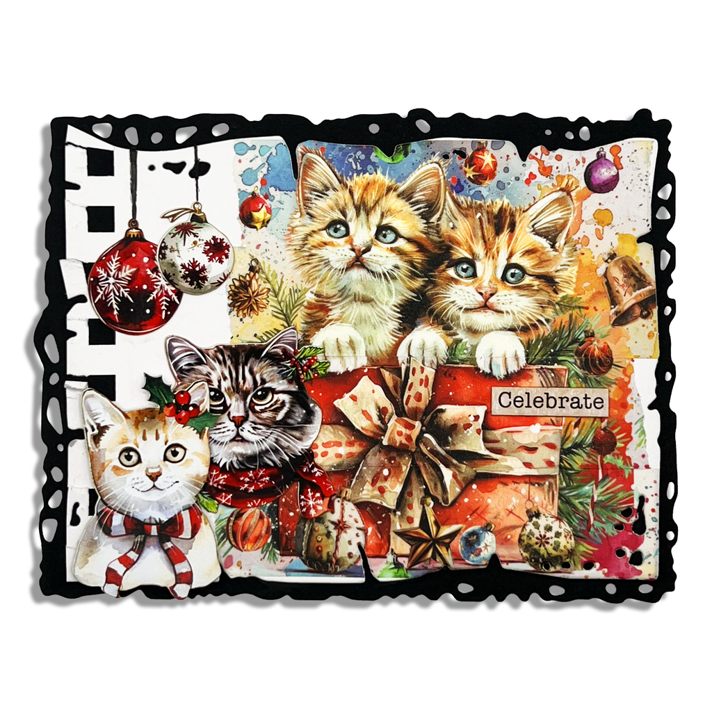 AALL & Create - Washi Tape - 108 - Artour de Mwa - Purry Christmas Surprise