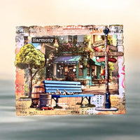 AALL & Create - Washi Tape - 134 - Artour de Mwa - Terrasse Fleurie