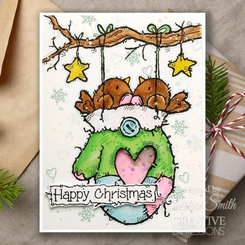 Woodware - Clear Stamps - A6 - Cozy Robins