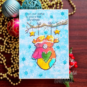 Woodware - Clear Stamps - A6 - Cozy Robins