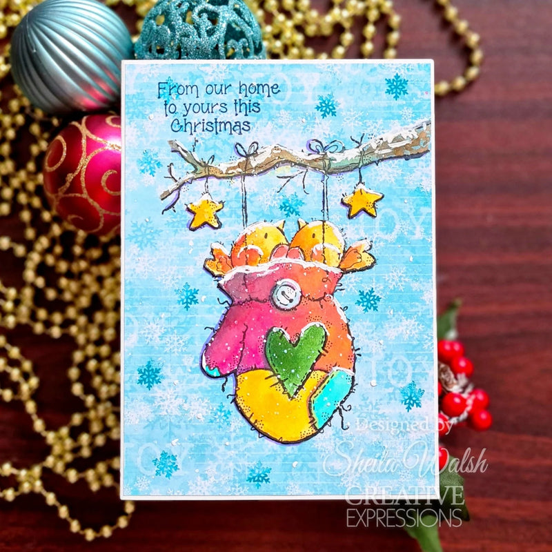 Woodware - Clear Stamps - A6 - Cozy Robins