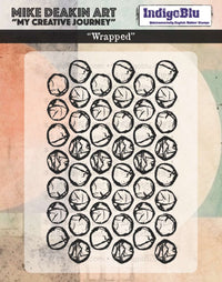 IndigoBlu - Cling Mounted Stamp - Mike Deakin Art - Wrapped