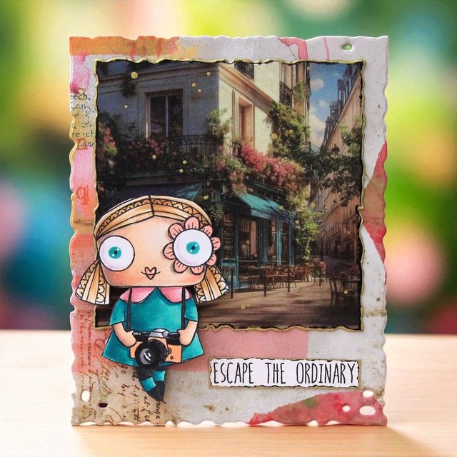 AALL & Create - Washi Tape - 134 - Artour de Mwa - Terrasse Fleurie