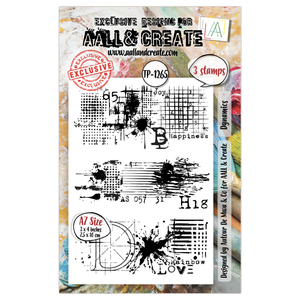 AALL & Create - A7 - Clear Stamps - 1265 - Autour De Mwa - Dynamics