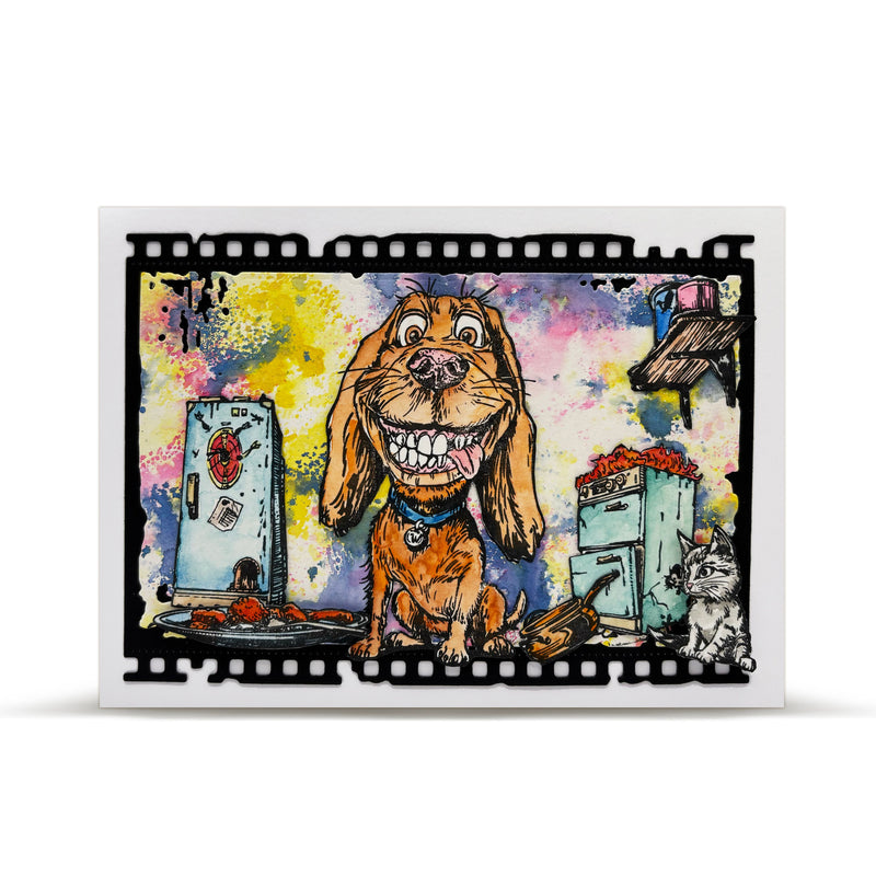 AALL & Create - A6 - Clear Stamps - 1271 - Author De Mwa - The Ruff Life