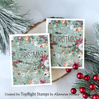 Studio Light - A6 - Clear Stamp Set - Laurens Van Gurp - Christmas Tree