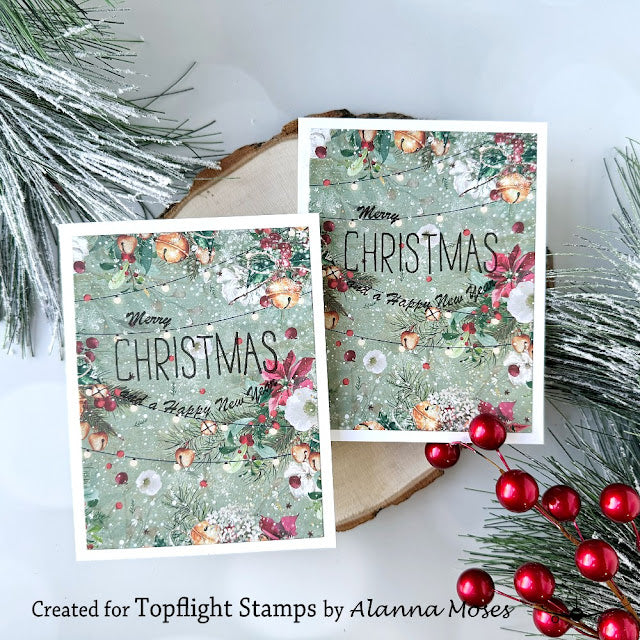 Studio Light - A6 - Clear Stamp Set - Laurens Van Gurp - Christmas Tree