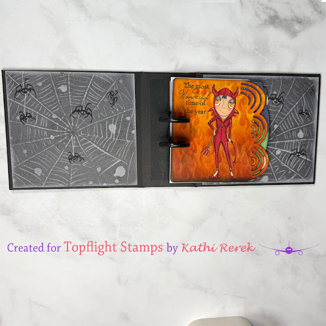 AALL & Create - A7 - Clear Stamps - 1198 - Janet Klein - Dee of Darkness