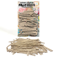 AALL & Create - Ephemera Die-cuts - 52 - Comic Tags - Autour de Mwa