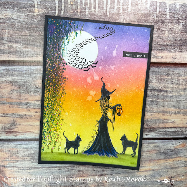 Lavinia - Bat Colony - Clear Polymer Stamp - LAV558